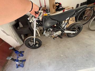 Pit bike 160 motard ayrton legend