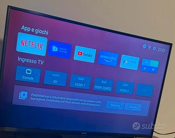 Tv xiaomi 4k ultra hd 43 pollici P1E L43M7-7AEU