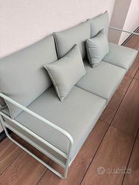 Connubia set divani e tavolo da esterno color Timo