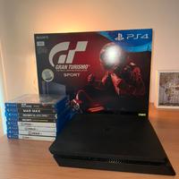 Playstation 4 slim da 1TB con controller e 8giochi