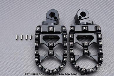 Poggiapiedi TRIUMPH BONNEVILLE T100 800 2002 2014