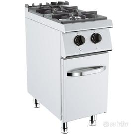 Cucina a Gas 2 fuochi ECO LINE Giavazzi
13KW
