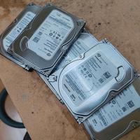 Lotto 5x HDD 3.5" 500GB SATA perfetti