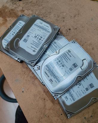 Lotto 5x HDD 3.5" 500GB SATA perfetti