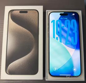 🔥 iPhone 15 Pro Max 512GB batteria 100% originale