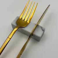 Set Poggiaposate in marmo