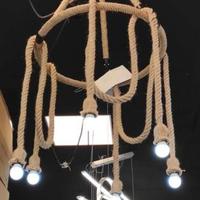 Lampadario corda nuovo