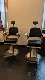 Sedia barbiere vintage 