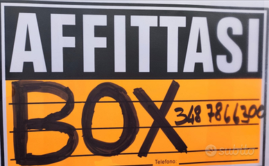 Box zona ospedale nuovo musicisti