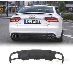 DIFFUSORE AUDI A5 COUPE CABRIO 07-11 LOOK DTM RS