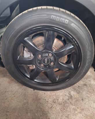 4 cerchi in lega 16 originali mini  con gomme 