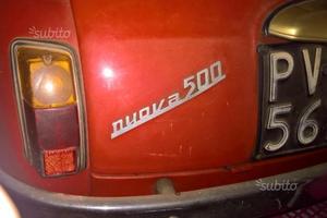 FIAT Cinquecento - Anni 60