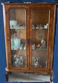 vetrina d'epoca anni 30 in noce