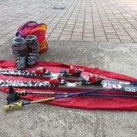 Sci Salomon e scarponi tecnica