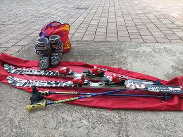 Sci Salomon e scarponi tecnica