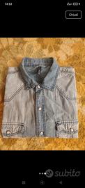 camicia Jeans uomo  Bruno Leoni
