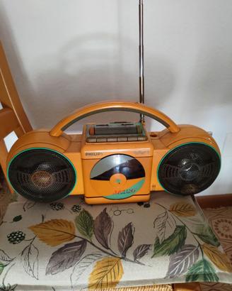 Radio Stereo Philips Roller 2 Giallo