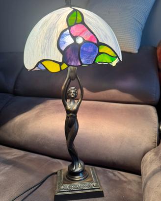 Lampada da tavolo stile Tiffany/ Liberty