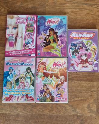 Dvd barbie winx