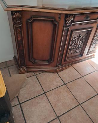 regal credenza in legno