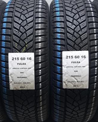 4 GOMME 215 60 16 FULDA RB16