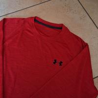 under armour maglietta maniche lunghe sportiva
