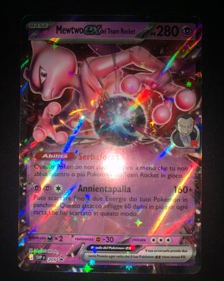 SVP205 Mewtwo Ex Scarlatto Promo Pokémon