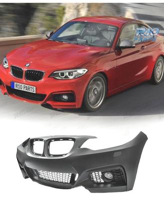 PARAURTI ANTERIORE BMW F22 F23 LOOK M SRA