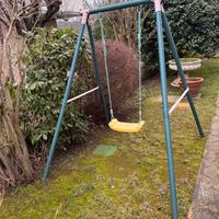 Altalena per bambini da giardino in ferro