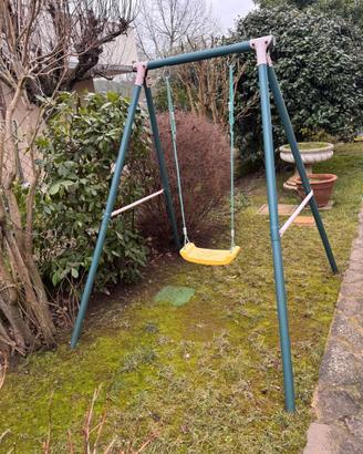 Altalena per bambini da giardino in ferro