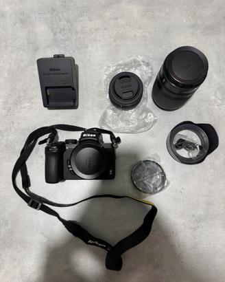 Fotocamera Nikon Z50 + obbiettivo e accessori