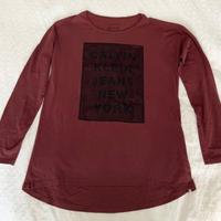 Calvin Klein Jeans maglietta maniche lunghe - M