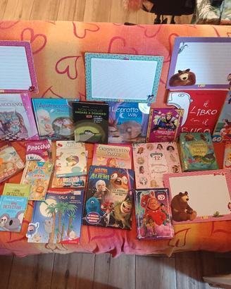 invernale bambina più giochi libri e dvd