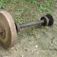 Mola da affilare con albero