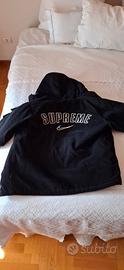 giacca Supreme-Nike Cordury hooded black ss
