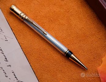 Parker Duofold Silver Sterling ORIGINALE