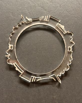 Bracciale Rigido "Skyline Venezia" in Plexiglass