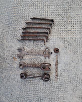 Atrezzi per bicicletta vintage