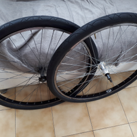 2 cerchi 26" Completi V-Brake