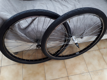 2 cerchi 26" Completi V-Brake