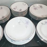 SERVIZIO PIATTI VINTAGE DA 12