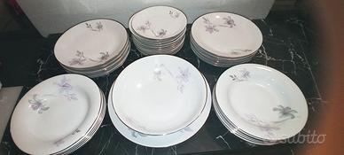 SERVIZIO PIATTI VINTAGE DA 12