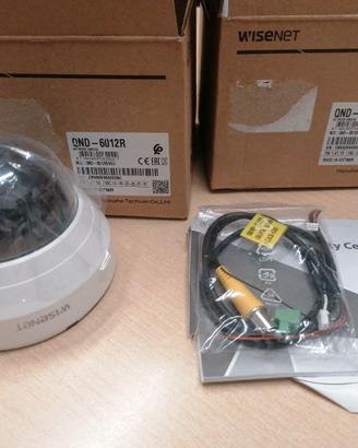 Telecamere 1 o 2,IP Poe 2MP Wisenet Qnd-6012 R