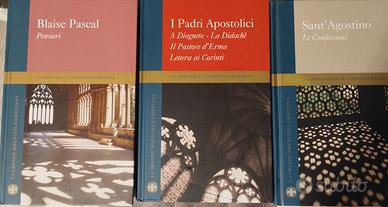 3 libri. S.Agostino. B.Pascal. i padri apostolici 