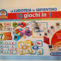 La ludoteca di Sapientino 4-7 anni "10 giochi in 1