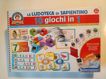La ludoteca di Sapientino 4-7 anni "10 giochi in 1