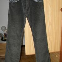 Pantaloni donna in velluto tg 46