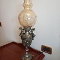 Lume antico, lampada da tavolo