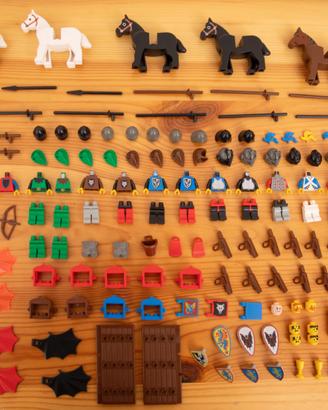 LEGO lotto Vintage Castle & Pirates Anni '80/'90