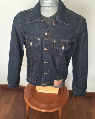 Giubbino GUESS, con cuciture arancioni e rosse